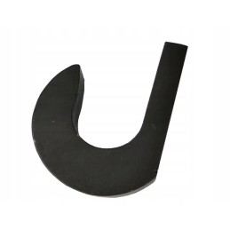 Steel loader bucket hook, diameter 60