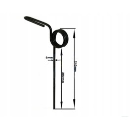 Single left seeding finger