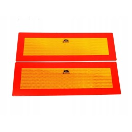 Reflective warning board, set of 2, 560 mm