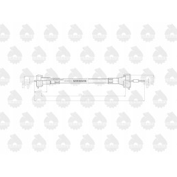 Mtg motohour counter cable c 330 original ursus