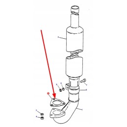 194742m1 exhaust gasket