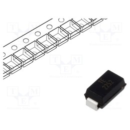 5 pcs x EATON ELECTRIC - SMAJE5-0CA - Diode: TVS, 0.4kW, 6.4÷7V, 43.5A, bidirectional, SMA,