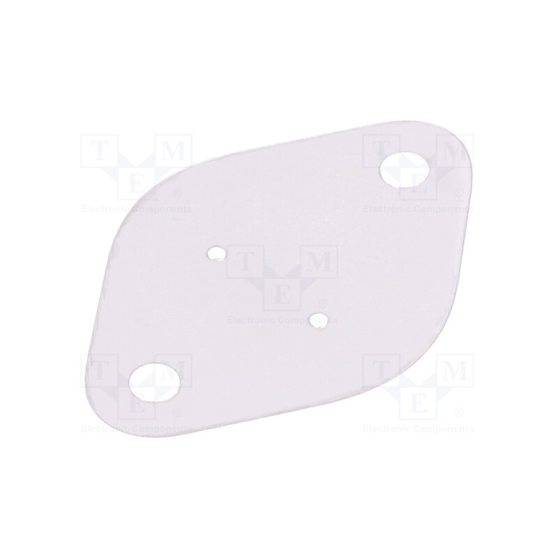 20 pcs x NINIGI - - - Heat transfer pad: mica, TO220, 1.2K/W, L: 18mm, W: 13mm, Thk: 0.1mm