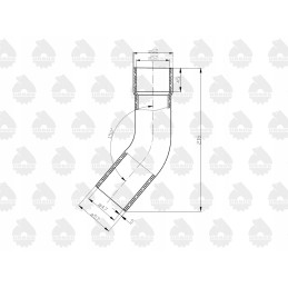 Reinforced suction pipe cable c 360 3p 50812010u