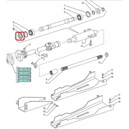 Washer front drive new holland case 5198541 c