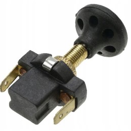 The light switch is pulled out with small pins