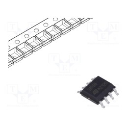 3 pcs x STMicroelectronics - UC3845BD1013TR - IC: PMIC, PWM controller, 1A, 48÷500kHz, Ch: 1, SO8, boost,flyback