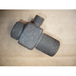 Air pressure gauge manometer tee