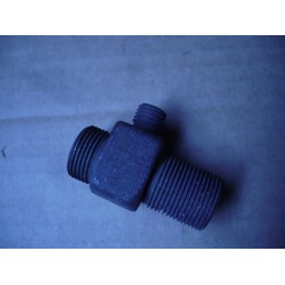 Air pressure gauge manometer tee