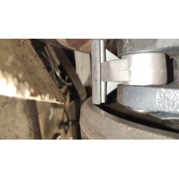 Riveted brake shoe ursus c 360 220x61mm