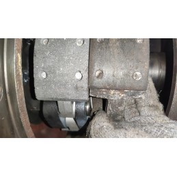 Riveted brake shoe ursus c 360 220x61mm