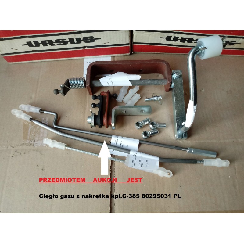 Gas cable with nut set c 385 80295999 pl