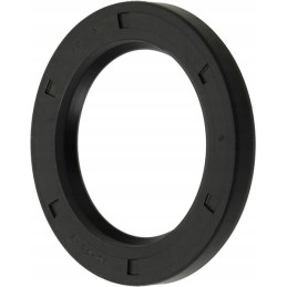 Shaft seal ring with counter lip