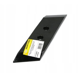 Chisel cover for the left two-hole share