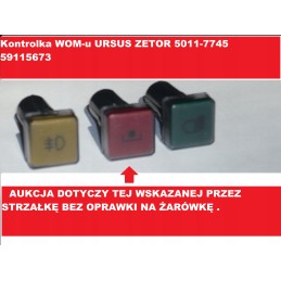 PTO indicator lamp ursus zetor 5011 7745 59115673