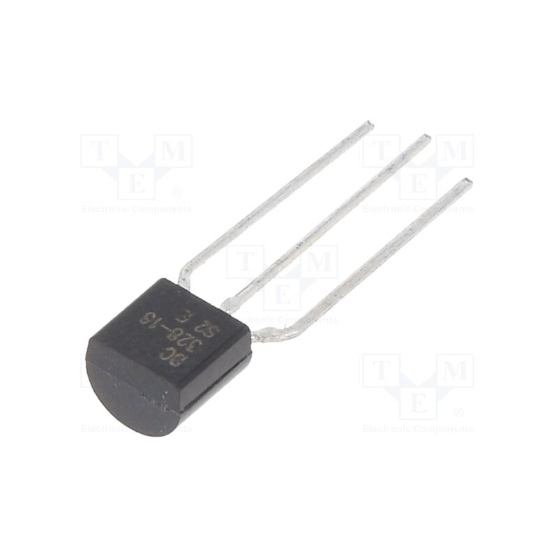 1 pcs x DIOTEC SEMICONDUCTOR - BC328-16 - Transistor: PNP, bipolar, 25V, 0.8A, 625mW, TO92