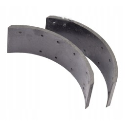 Set of 2 brake shoe linings for c