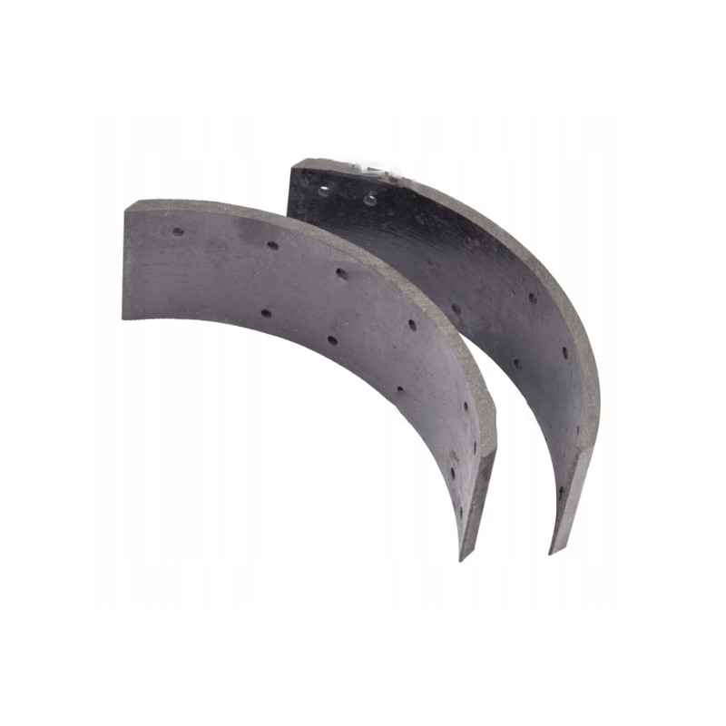 Set of 2 brake shoe linings for c