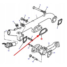 4222917m1 exhaust gasket
