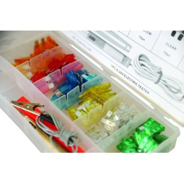 Standard blade fuses, 93-piece assortment