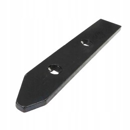 Short blade of a stubble plow