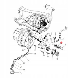 Set of seal rings mf 3900423m91 jag