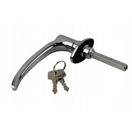 Agro mar nickel-plated handle with key mtz 80 82