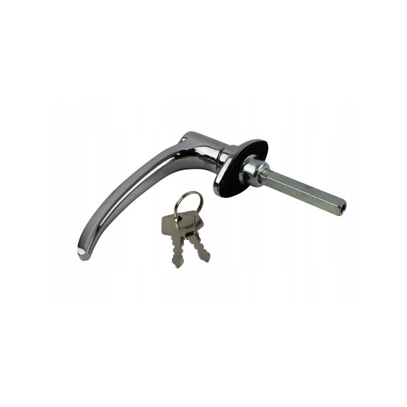 Agro mar nickel-plated handle with key mtz 80 82
