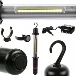 Workshop lamp, garage lamp, flashlight, magnet