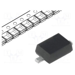 25 pcs x DIOTEC SEMICONDUCTOR - MM3Z12 - Diode: Zener, 0.3W, 12V, 24mA, SMD, , SOD323F, single diode