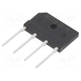 1 pcs x SHINDENGEN - D3SB60-7000 - Bridge rectifier: single-phase, Urmax: 600V, If: 4A, Ifsm: 120A