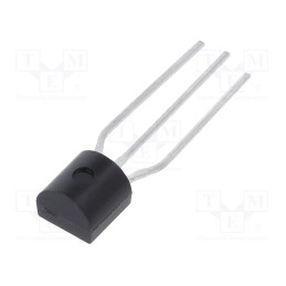 5 pcs x ONSEMI - BC517-D74Z - Transistor: NPN, bipolar, Darlington, 30V, 1.2A, 0.625W, TO92