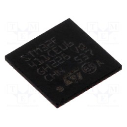 1 pcs x STMicroelectronics - STM32F411CEU6 - IC: ARM microcontroller, 100MHz, UFQFPN48, 1.7÷3.6VDC