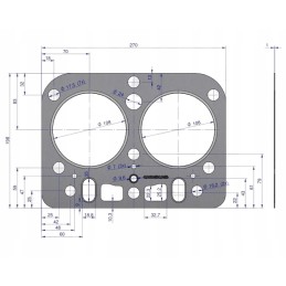 Head gasket silicone C 330 original Ursus