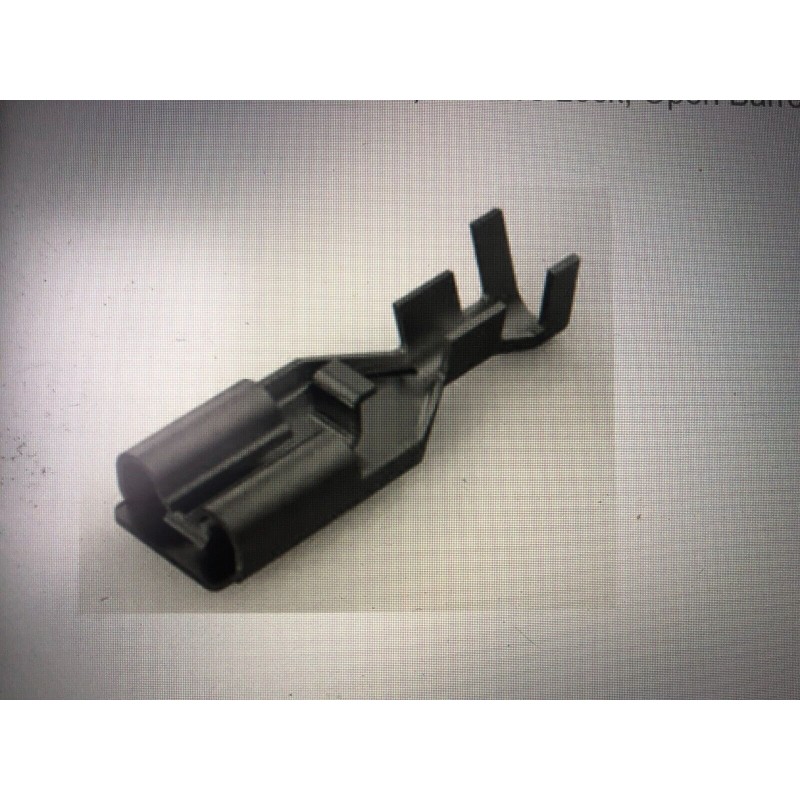 50 x Quick Disconnect Terminal Positive Lock Open Barrel Splice 6.35mm x 0.81mm