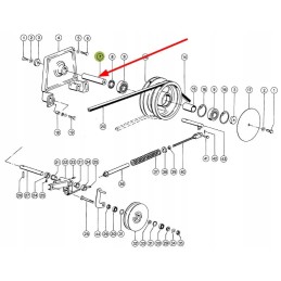667968 0 pin d40 x 193 of the straw chopper drive