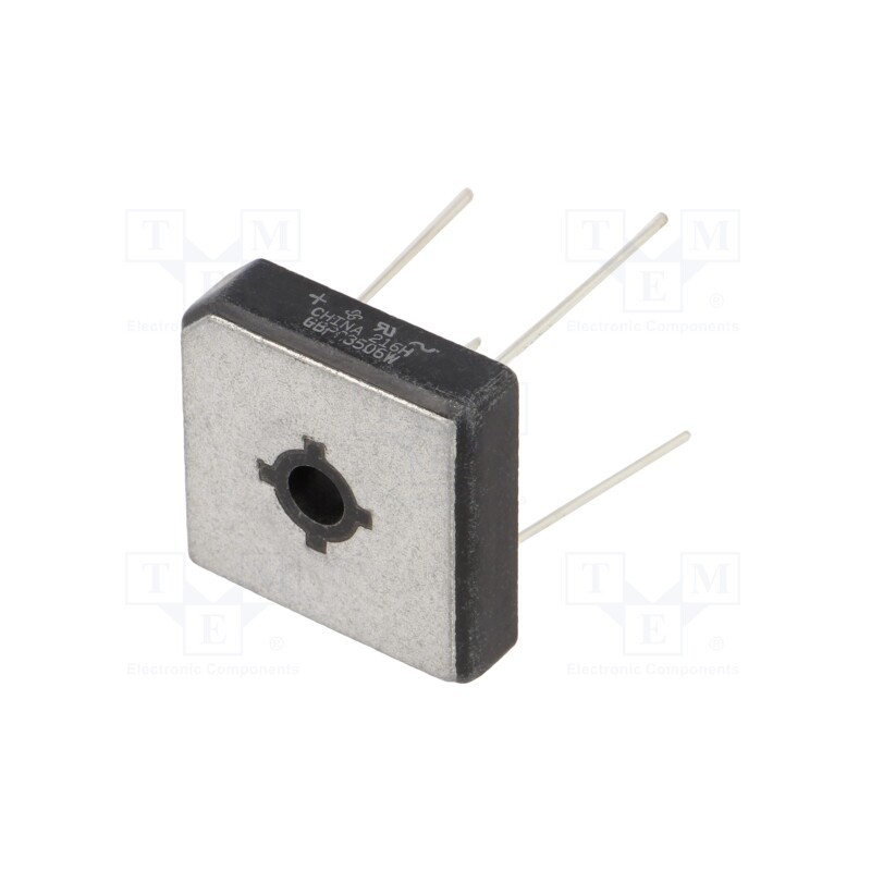 1 pcs x VISHAY - GBPC3506W-E4/51 - Bridge rectifier: single-phase, Urmax: 600V, If: 35A, Ifsm: 400A