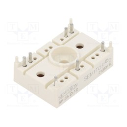 1 pcs x SEMIKRON DANFOSS - SK 55 D 12 24910800 - Bridge rectifier: three-phase, Urmax: 1.2kV, If: 55A, Ifsm: 200A