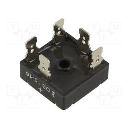 1 pcs x DIOTEC SEMICONDUCTOR - DB15-16 - Bridge rectifier: three-phase, Urmax: 1.6kV, If: 15A, Ifsm: 350A
