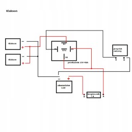 Universal relay rl 40 12v 30a