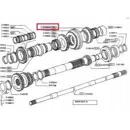 Fiat f130 new holland gearbox mode sprocket