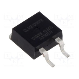 1 pcs x IXYS - CLA5E1200PZ-TUB - Thyristor, 1.2kV, Ifmax: 7.8A, 5A, Igt: 30/50mA, TO263ABHV, SMD,