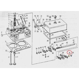 Valve rocker spacer 16x27x3