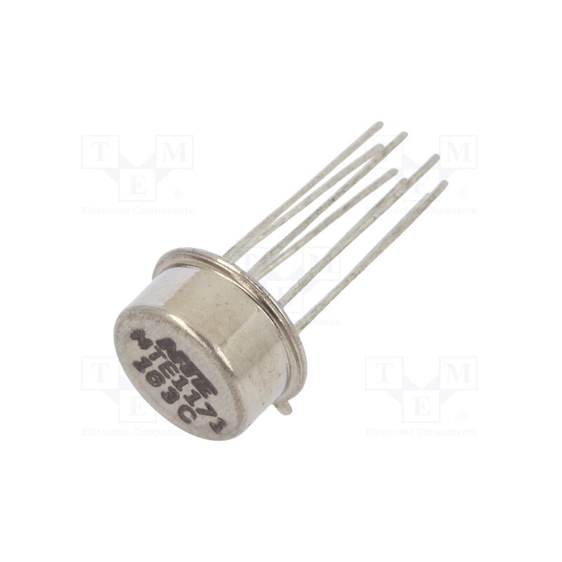 1 pcs x NTE Electronics - NTE1171 - IC: operational amplifier, Ch: 1, TO5, ±18VDC, , 9dB