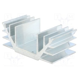 1 pcs x STONECOLD - - - Heatsink: extruded, grilled, L: 40mm, W: 78mm, H: 35mm, aluminium, raw