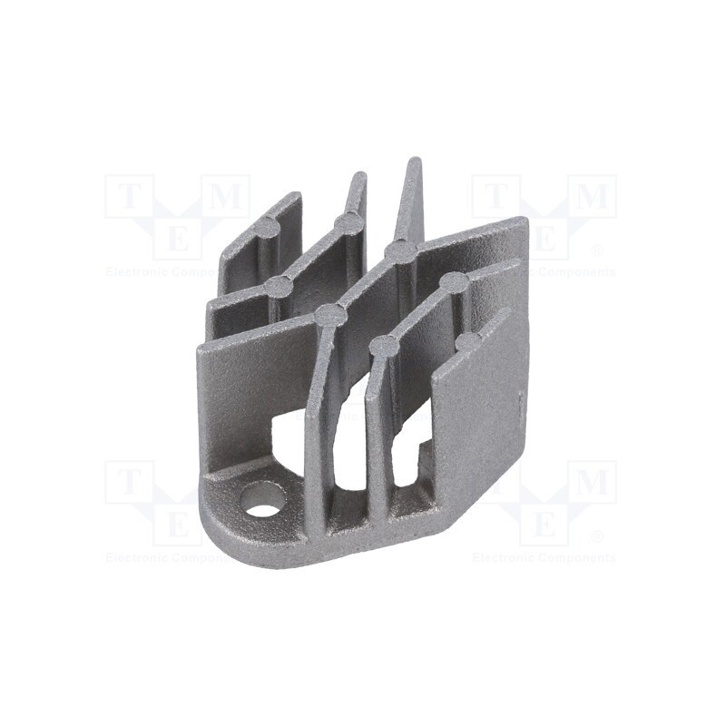 1 pcs x SEIFERT ELECTRONIC - KL-176/M - Heatsink: cast, grilled, TO3, natural, L: 40mm, W: 27mm, H: 19.1mm