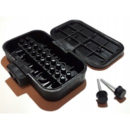 Hermetic box for connecting wires with 10 contacts