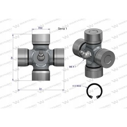 Krzyzak 22x54 series 1 Warynski