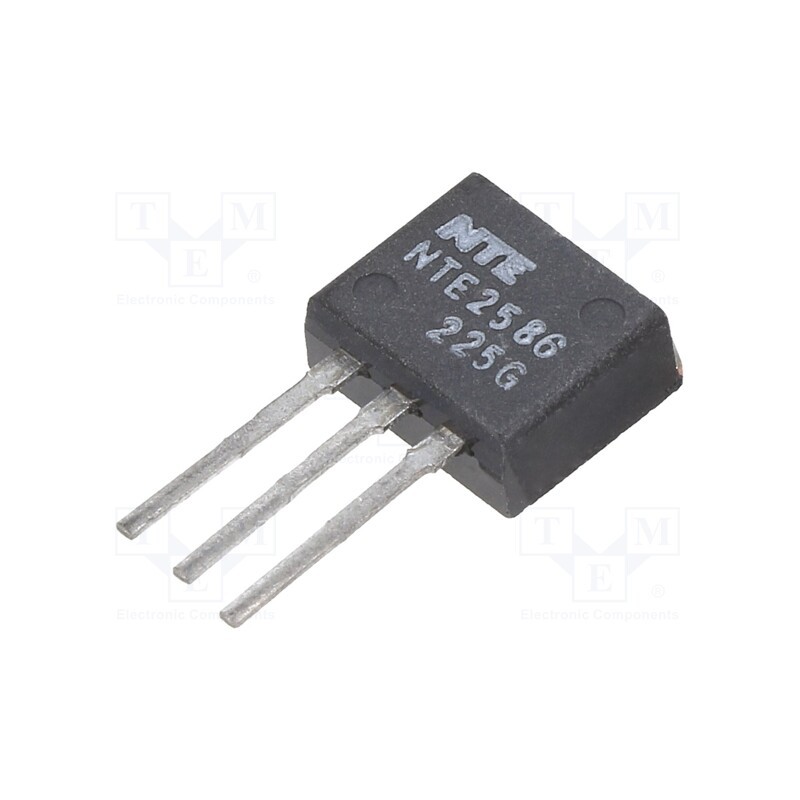 1 pcs x NTE Electronics - NTE2586 - Transistor: NPN, bipolar, 800V, 3A, 50W