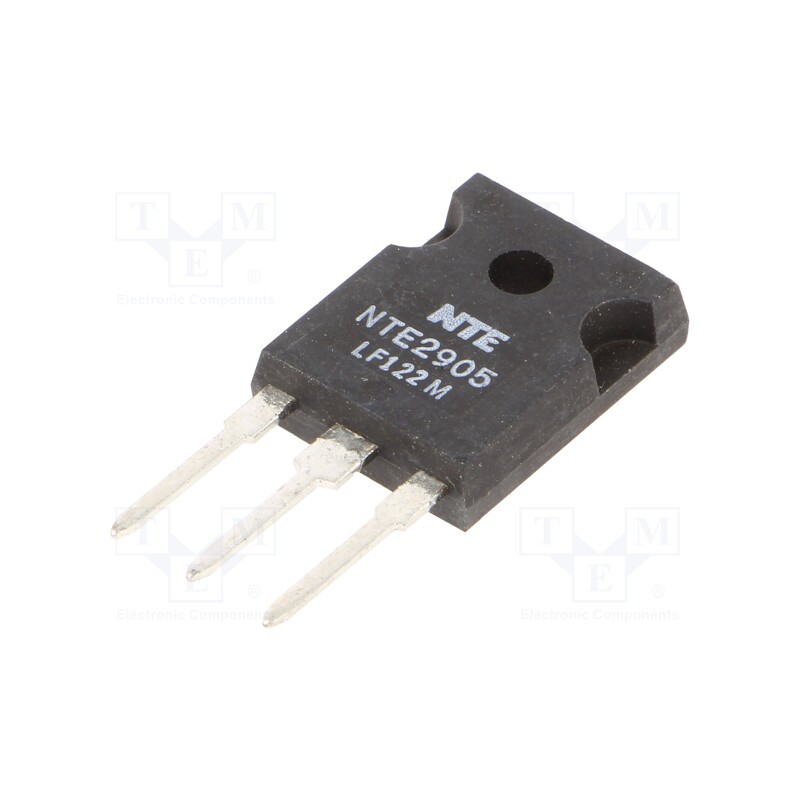 1 pcs x NTE Electronics - NTE2905 - Transistor: P-MOSFET, unipolar, -200V, -7.5A, Idm: -48A, 150W, TO247
